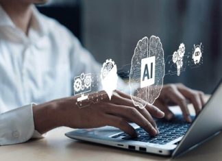 Human,Interact,With,Ai,Artificial,Intelligence,Brain,Processor,In,Concept