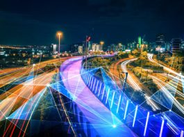 Smart,Transport,Technology,Concept,For,Future,Car,Traffic,On,Road