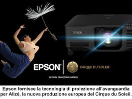 Cirque soleil e Epson