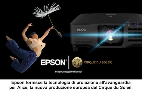 Cirque soleil e Epson