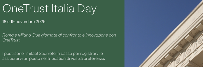 OneTrust Italia Days