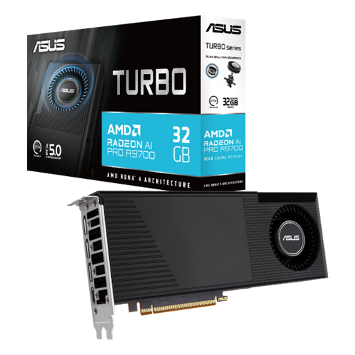 scheda grafica Turbo Radeon AI Pro R9700 32GB scheda grafica Turbo Radeon AI Pro R9700 32GB