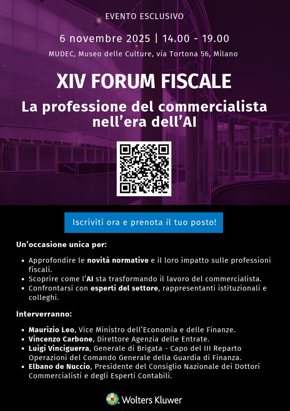 XIV Forum Fiscale