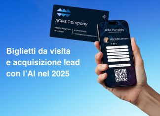 Biglietti da visita e acquisizione lead con l’AI nel 2025 biglietti da visita