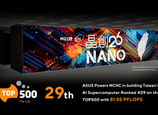 ASUS e il National Center for HPC di Taiwan realizzano un supercomputer AI classificato al 29° posto della TOP500 asus Nano-4-Supercomputer