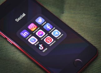 social network - smartphone - motionarray