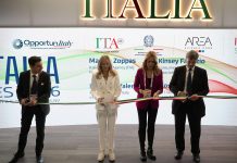 Apre il padiglione Italia, protagonista al Ces di Las Vegas CES-2026-Padiglione Italia