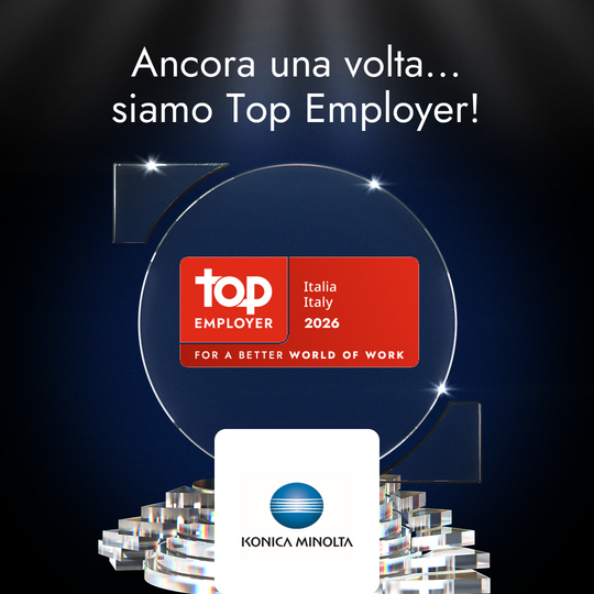 Konica Minolta TOP EMPLOYER 2026