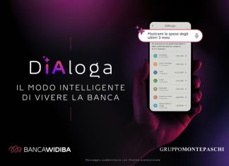 Banca Widiba lancia “DiAloga”, il primo home banking “conversazionale” Banca Widiba