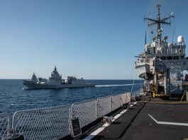 Ericsson Leonardo e la Marina Militare italiana sperimentano il 5G Standalone in mare aperto Ericsson Leonardo e la Marina Militare italiana - da primapagina