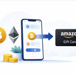 trasforma i Bitcoin e altre criptovalute in gift card Amazon