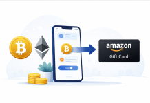 trasforma i Bitcoin e altre criptovalute in gift card Amazon