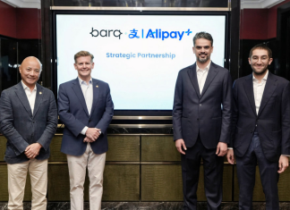 barq e Alipay+ lanciano i pagamenti QR cross-border barq e Alipay+