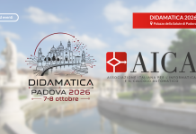 DidaMatica 2026: a Padova la 38° edizione dell’evento AICA DidaMatica 2026