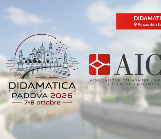 DidaMatica 2026: a Padova la 38° edizione dell’evento AICA DidaMatica 2026