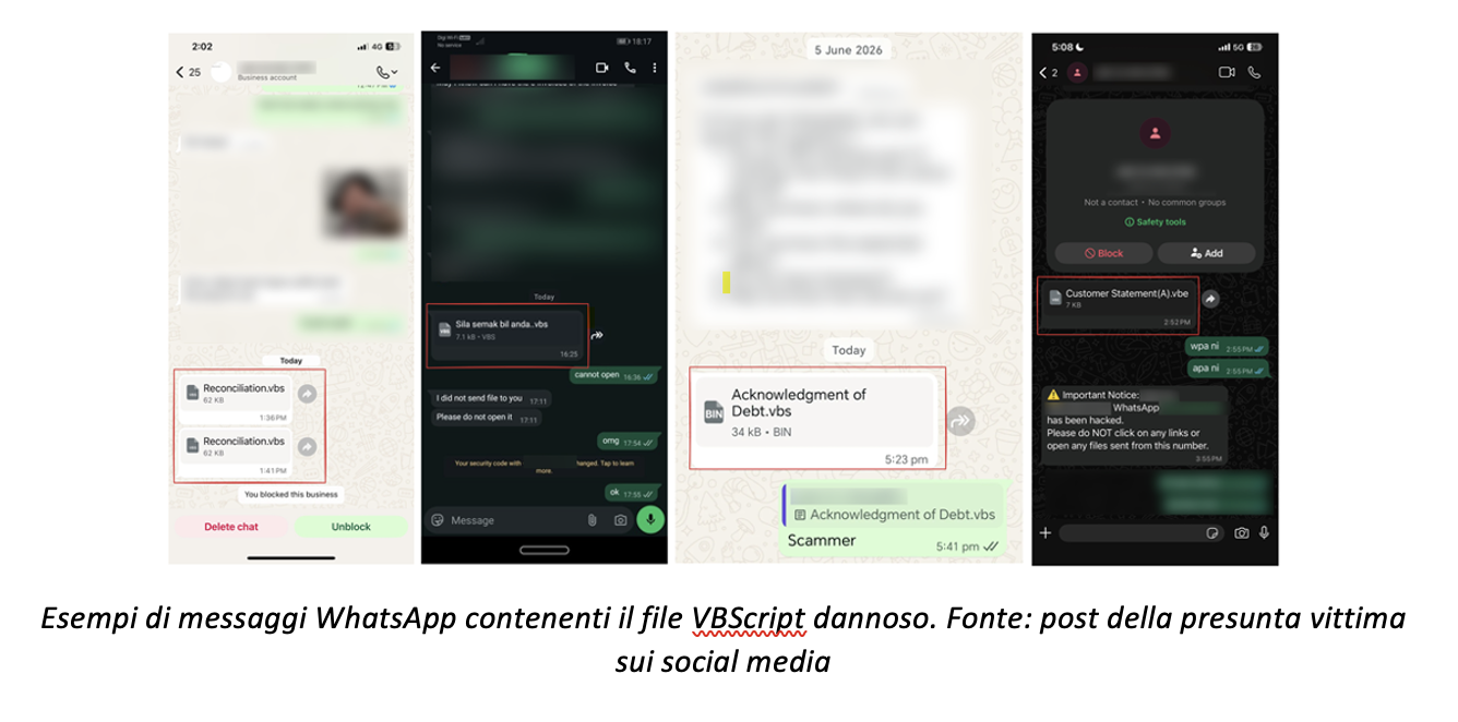 malware su whatsapp
