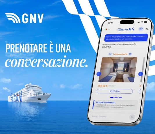 GNV lancia Ginevra AI: il primo assistente conversazionale per acquistare traghetti GNV