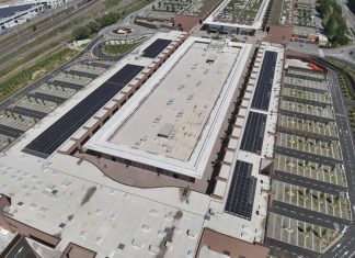 Torino Outlet Village raggiunge il 93% di autoconsumo da fotovoltaico Torino Outlet Village