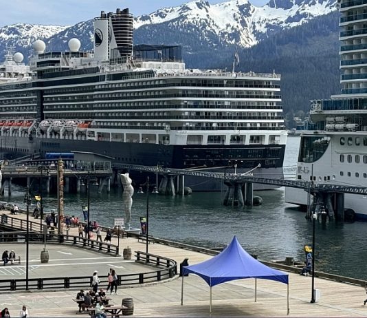 Juneau, in Alaska, nuova una rete Wi-Fi pubblica ad alta densità Juneau nave - inviato da cambium