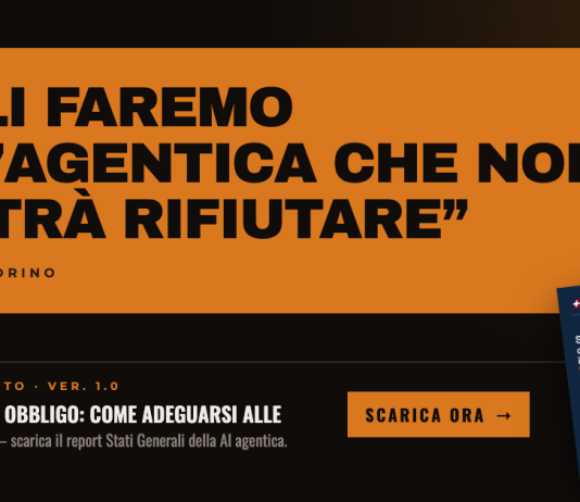 La prima campagna pubblicitaria italiana dichiaratamente agentica campagna pubblicitaria