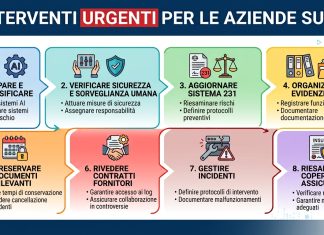 AI: fino a 5 anni di reclusione per chi omette le misure di sicurezza reclusione